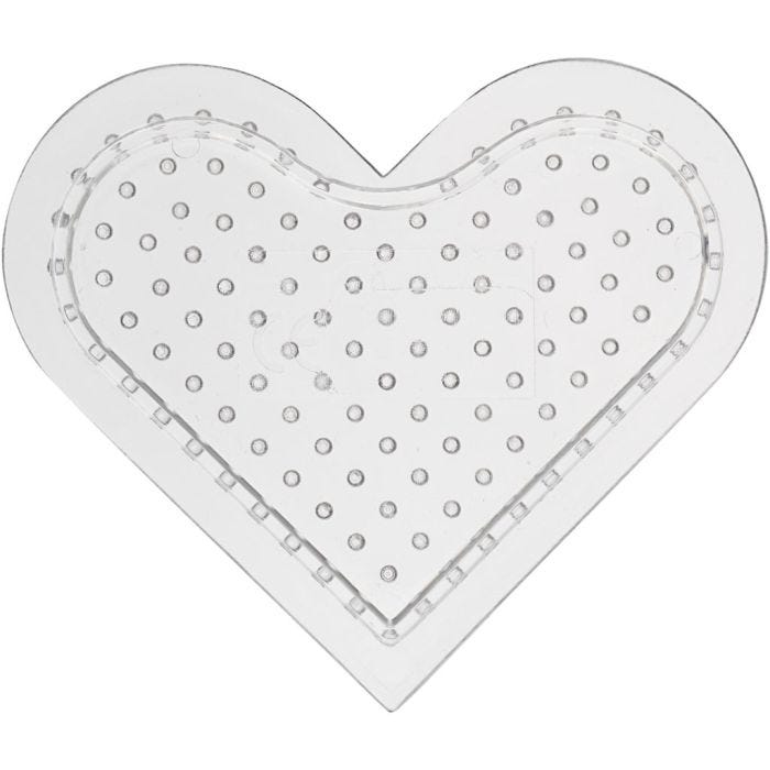 Peg Board, Small heart, size 7 cm, medium, 10 pc/ 1 pack