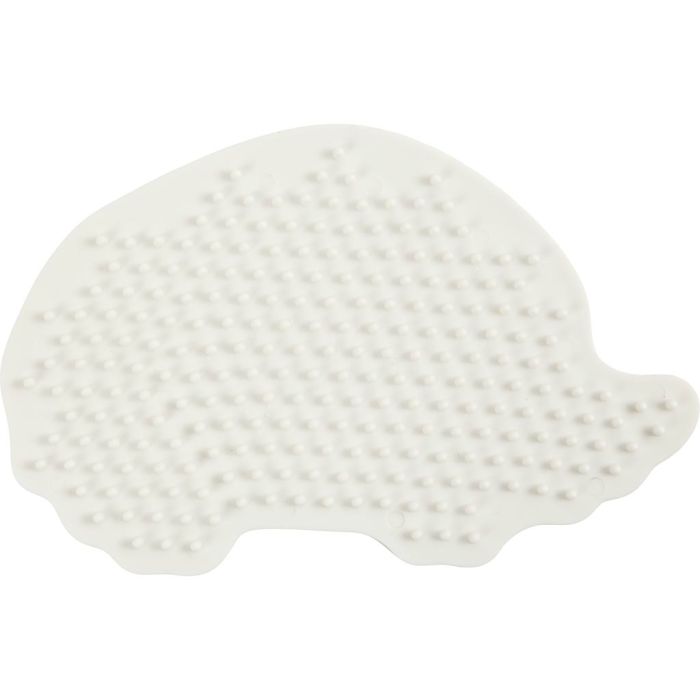 Bead board / pegboard, hedgehog, size 10 cm, 1 pc