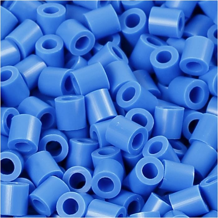 PhotoPearls, size 5x5 mm, hole size 2,5 mm, medium, blue (17), 1100 pc/ 1 pack