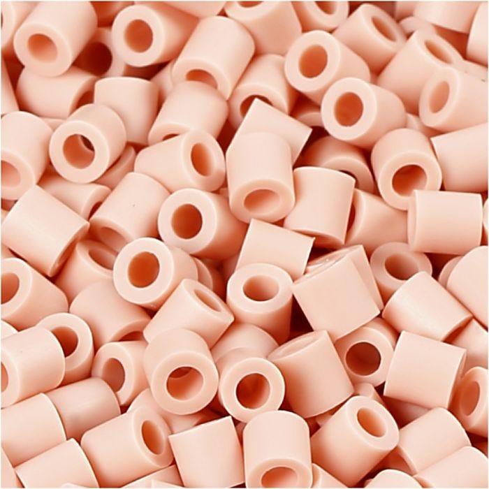 PhotoPearls, size 5x5 mm, hole size 2,5 mm, medium, rose (18), 1100 pc/ 1 pack