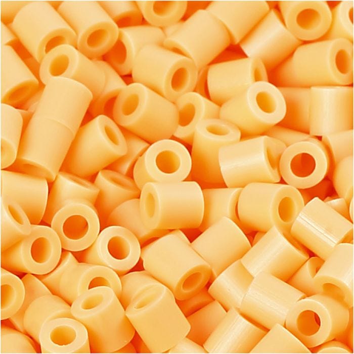 PhotoPearls, size 5x5 mm, hole size 2,5 mm, medium, light orange (26), 6000 pc/ 1 pack