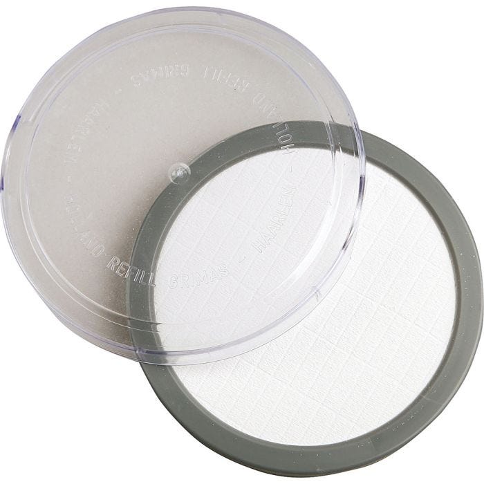 Cake Make-Up, white, 35 g/ 1 pack