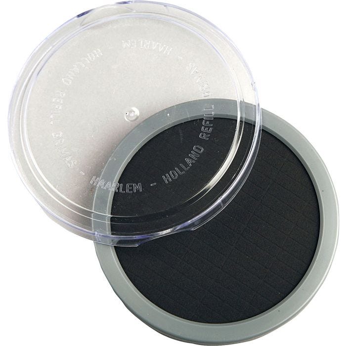 Cake Make-Up, black, 35 g/ 1 pack