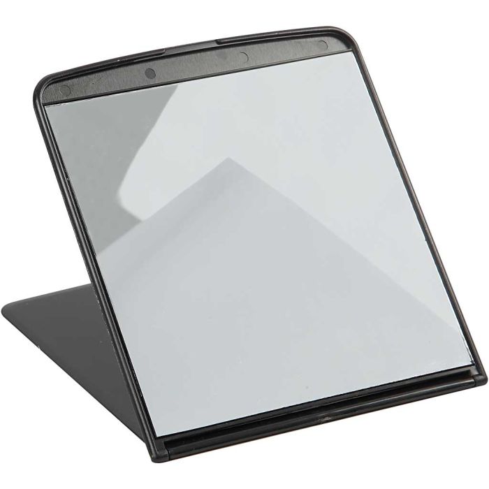 Mirror, H: 18 cm, W: 16 cm, 1 pc