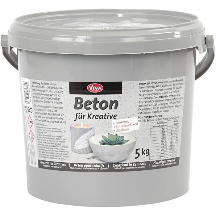 Hobby Concrete, grey, 5000 g/ 1 pack
