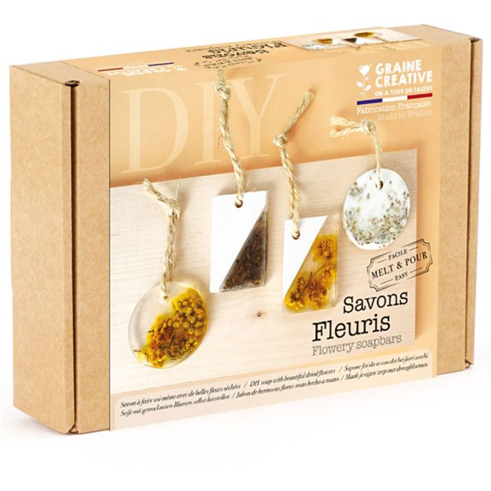Flower soap kit, 4 pc/ 1 pack