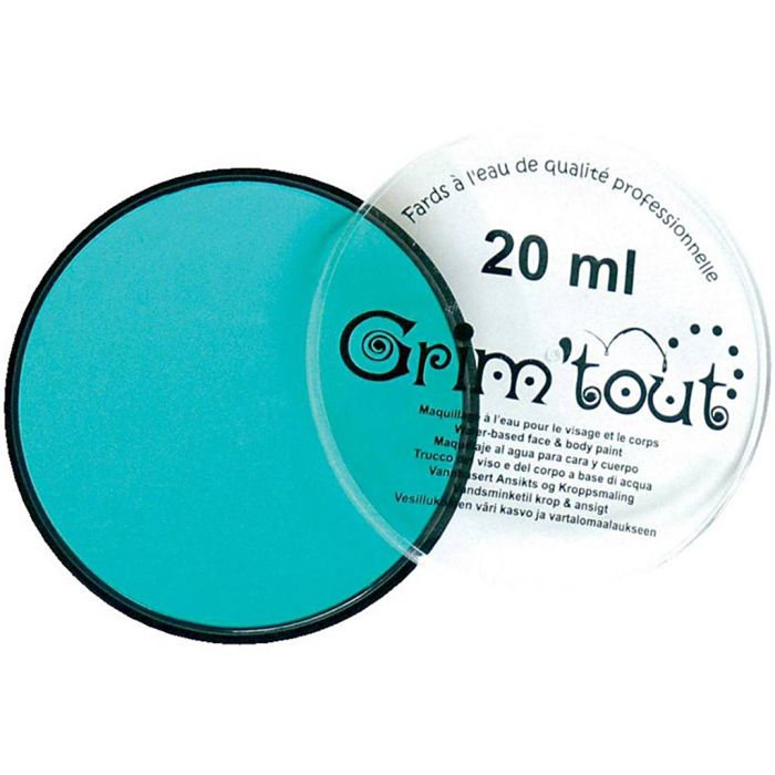 Professional face paint shade, sea blue, 20 ml/ 1 tub