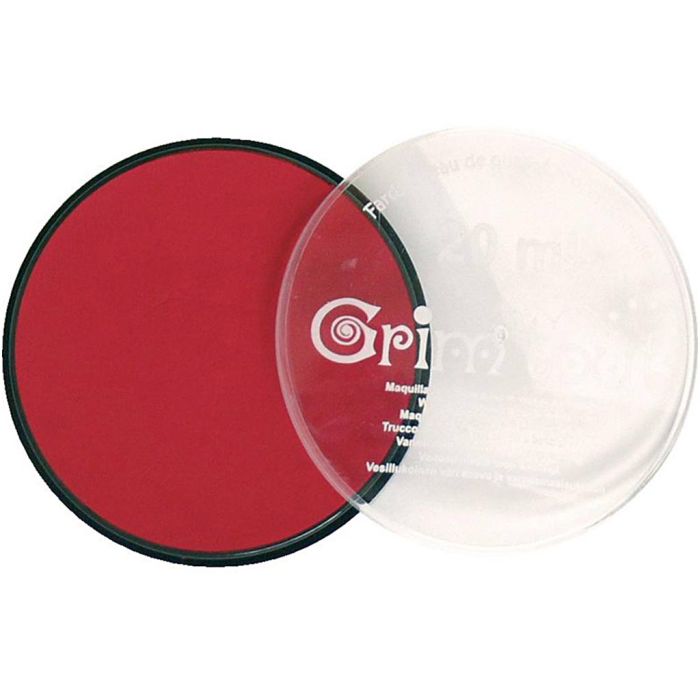 Professional face paint shade, red, 20 ml/ 1 tub