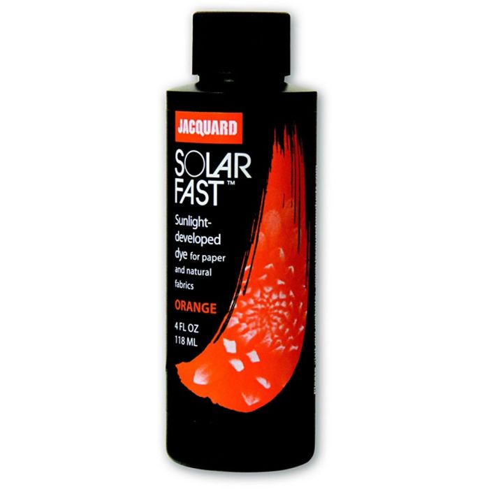 Jacquard Solarfast - Photosensitive dye, orange (101), 118 ml/ 1 bottle