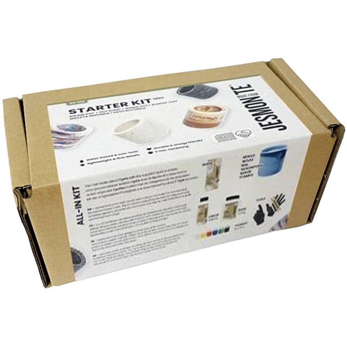 Jesmonite Kit - Round pot, 1 pack