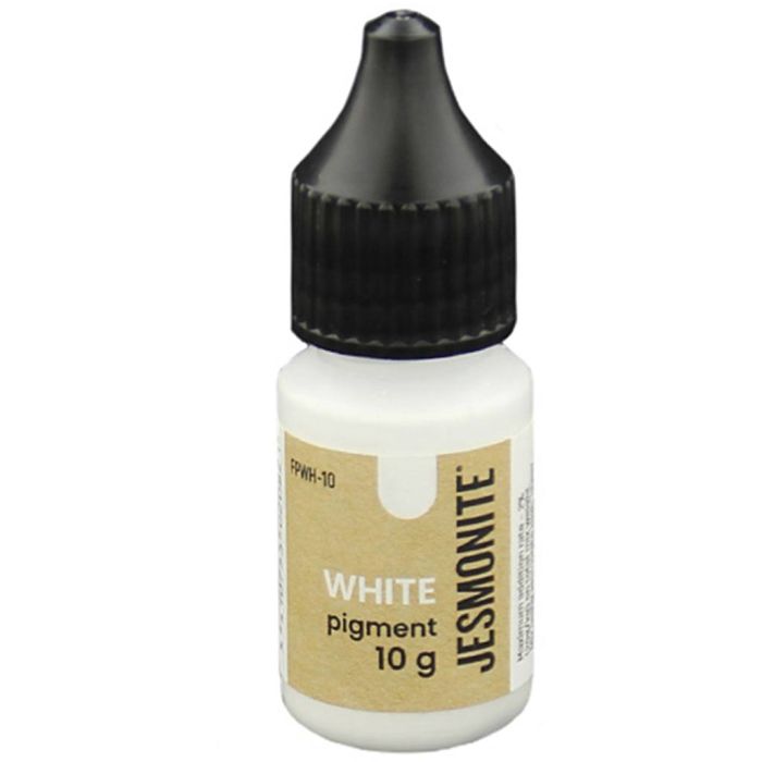 Jesmonite pigment, white, 10 g/ 1 bottle