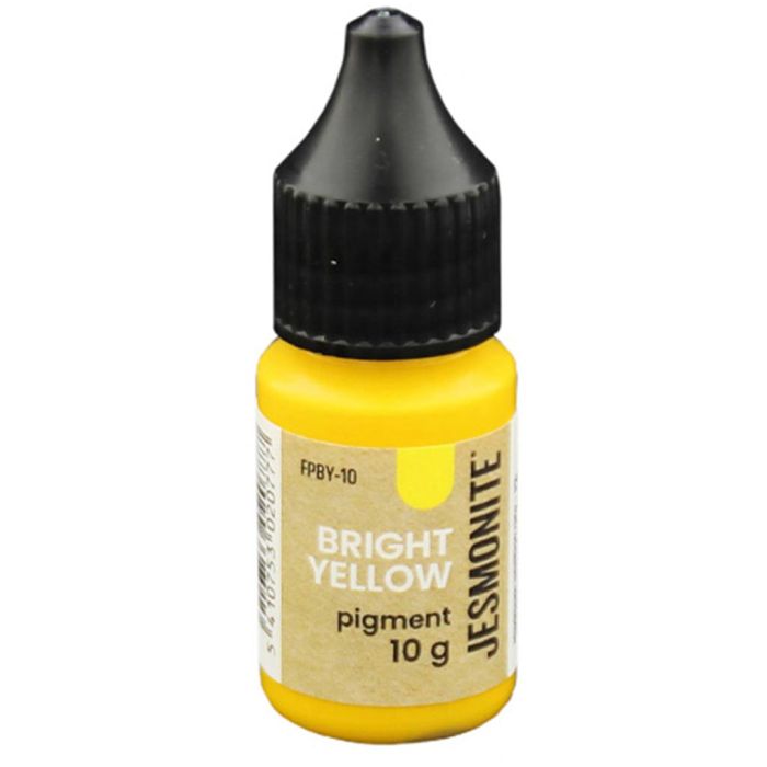 Jesmonite pigment, yellow, 10 g/ 1 bottle