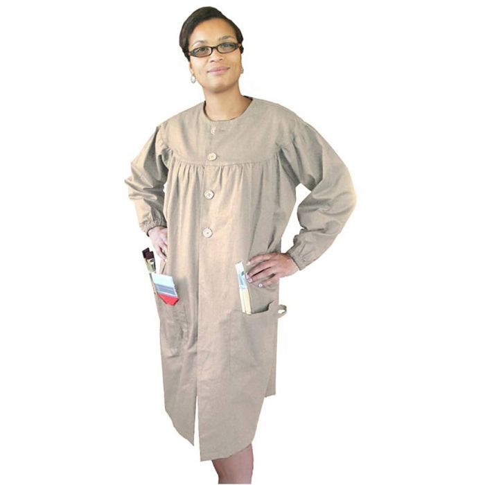 Adult painting smock Beige - One size , 1 pack