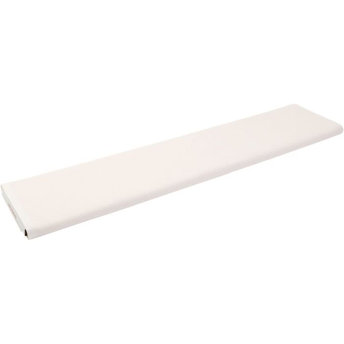 Aida Fabric, W: 60 cm, 24 squares per 10 cm , white, 3 m/ 1 pack