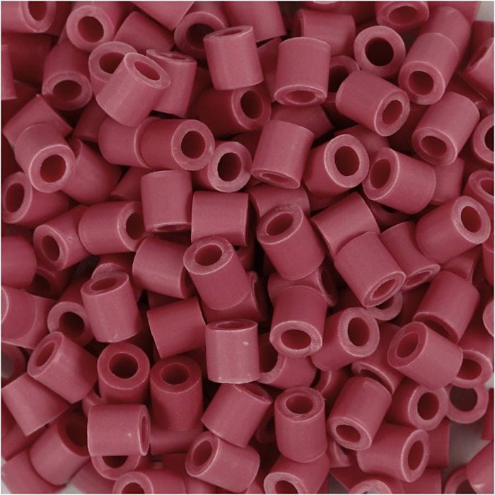 NABBI BioBeads, size 5x5 mm, hole size 2.5 mm, medium, red, 1000 pc/ 1 pack