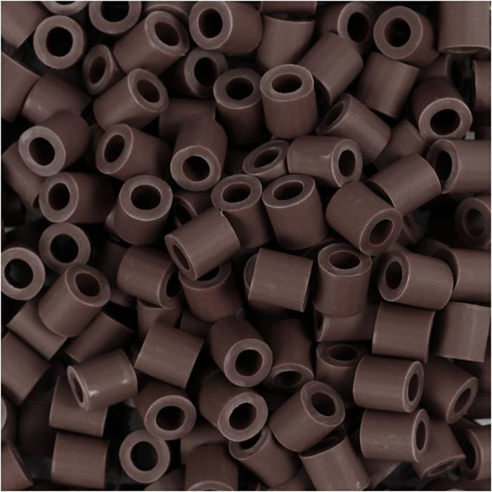 NABBI BioBeads, size 5x5 mm, hole size 2.5 mm, medium, brown, 1000 pc/ 1 pack