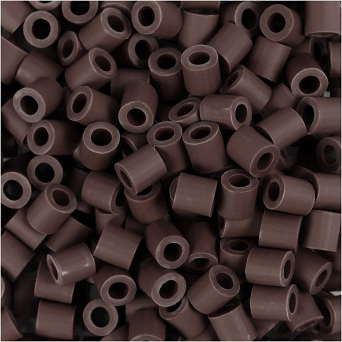 NABBI BioBeads, size 5x5 mm, hole size 2.5 mm, medium, brown, 3000 pc/ 1 pack