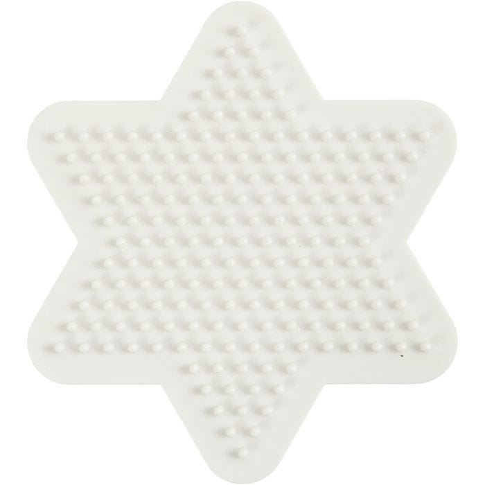 NABBI BioBeads Pegboard, star, 9,8x9,8 cm, medium, 1 pc