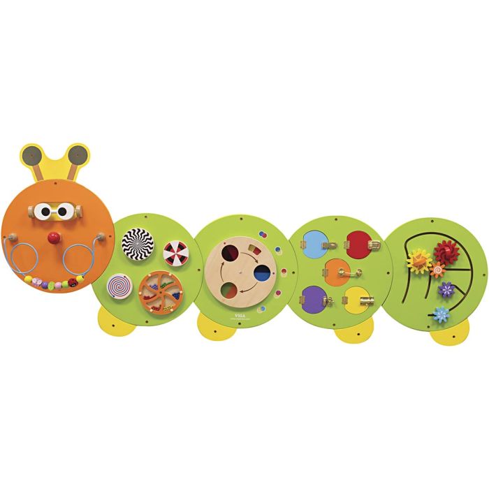 VIGA Activity Play Wall, H: 83 cm, L: 185 cm, 1 pc
