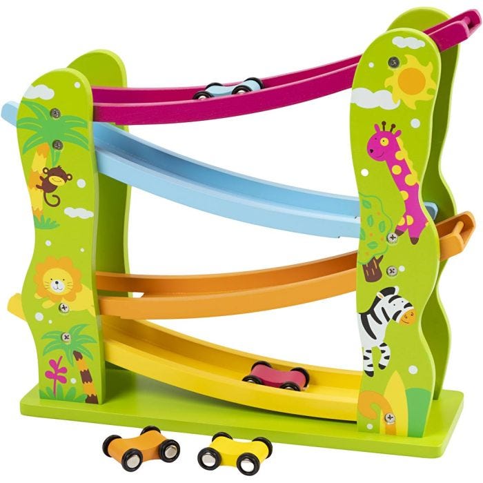 VIGA road for toy cars, 37x35x10 cm, 1 pc