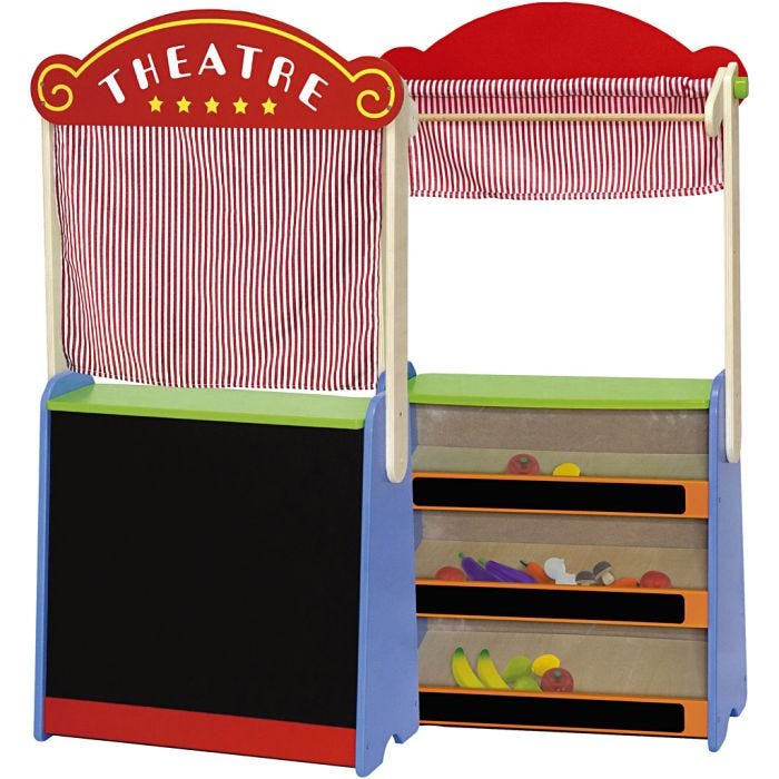 VIGA theatre and grocery shop, 100x53x24 cm, 1 pc