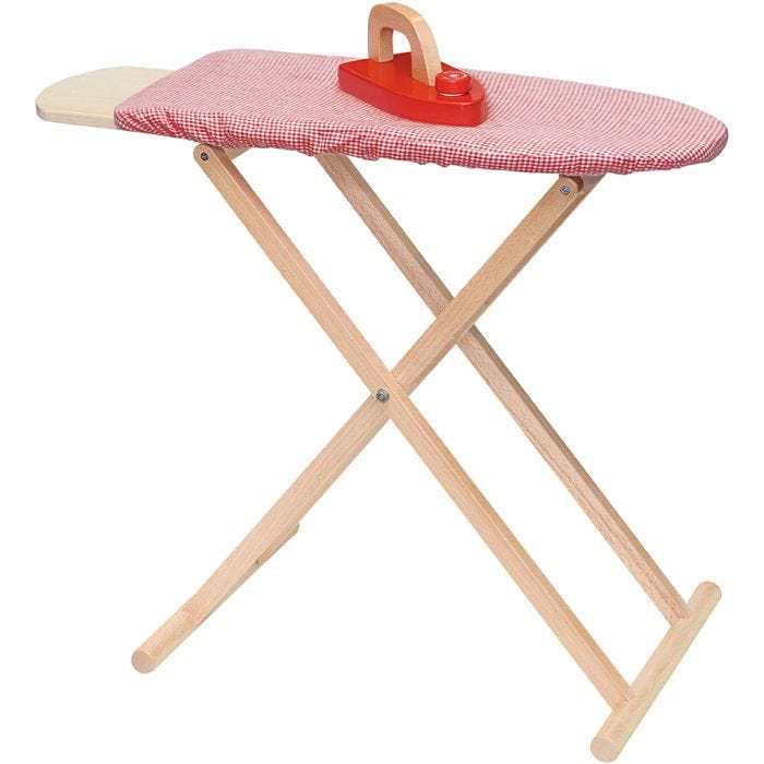 VIGA wooden play ironing board, size 61x51x30 cm, 1 pc