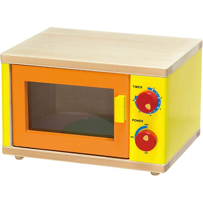 VIGA wooden play microwave, 1 pc