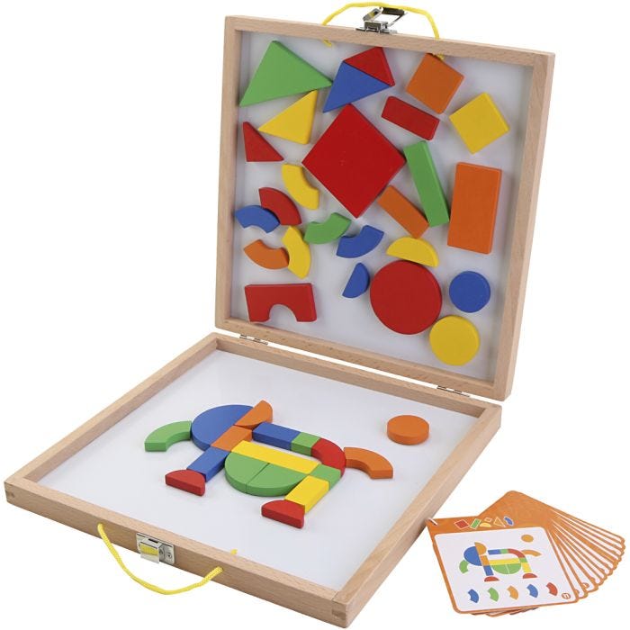 VIGA Magnetic Activity Set, size 2-10 cm, 1 set