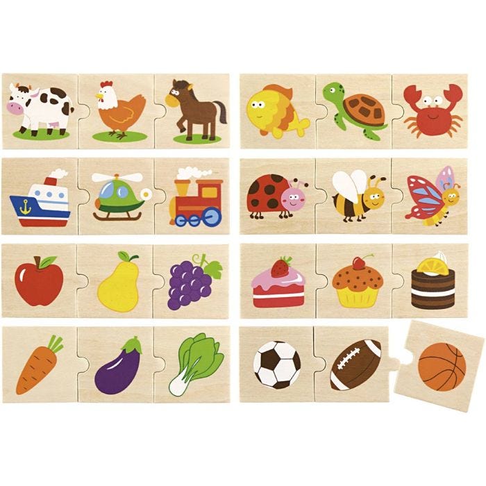 VIGA Jigsaw Puzzle, 8 parts/ 1 set