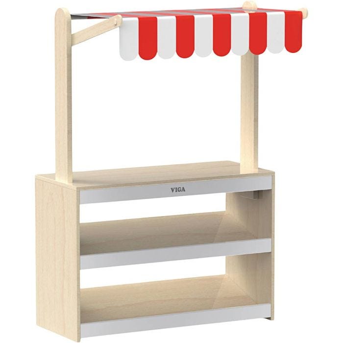 VIGA Food Stand with Awning, 122 cm, 80, 44 cm, 1 pc