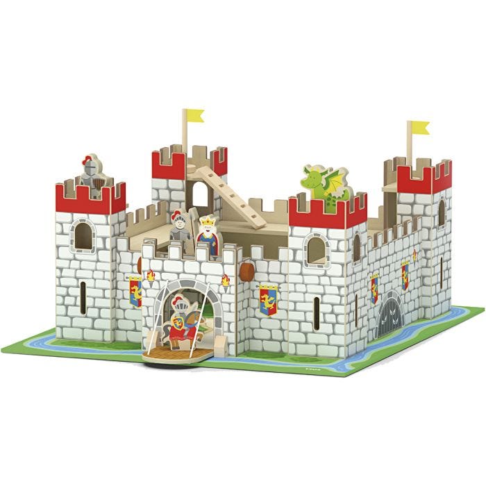 VIGA knight’s castle, 50x22x56 cm, 1 pc