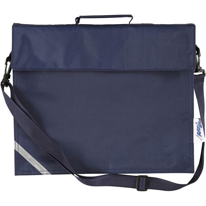 School Bag, 6 cm, 36x31 cm, dark blue, 1 pc