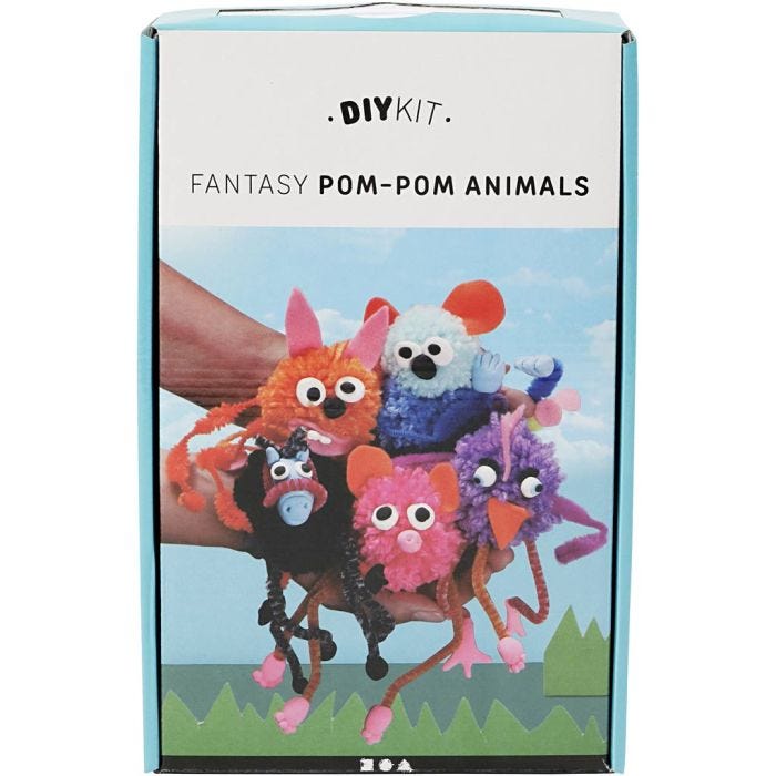 DIY Yarn Kit - Animals, 1 set