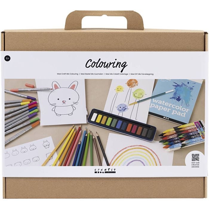 Maxi Craft Mix Colouring, Drawing, 1 pack