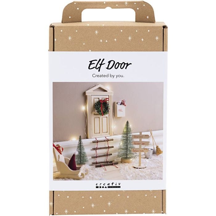 Craft Kit Elf Door, 1 pack