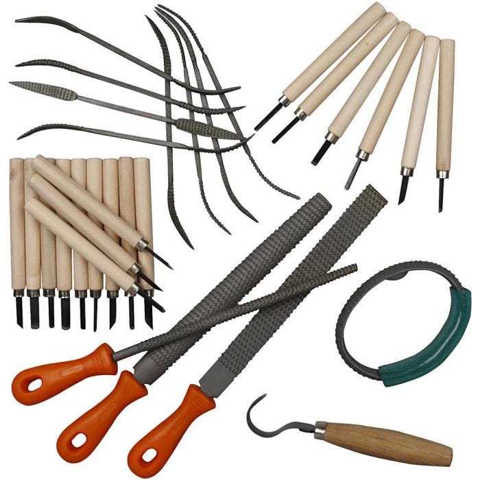Soapstone Tool Set, 1 set