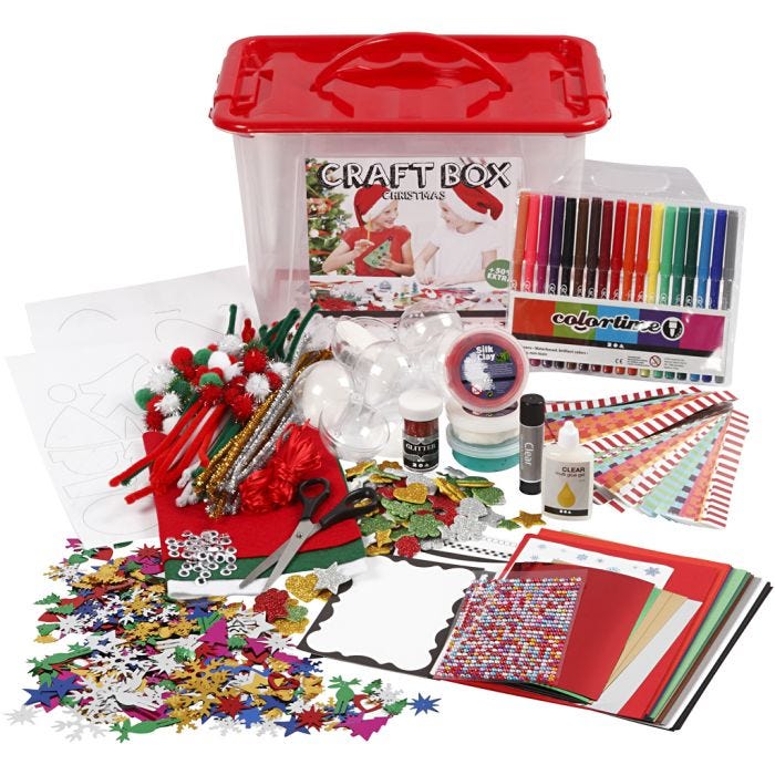 Hobby Box, assorted colours, 1 pc
