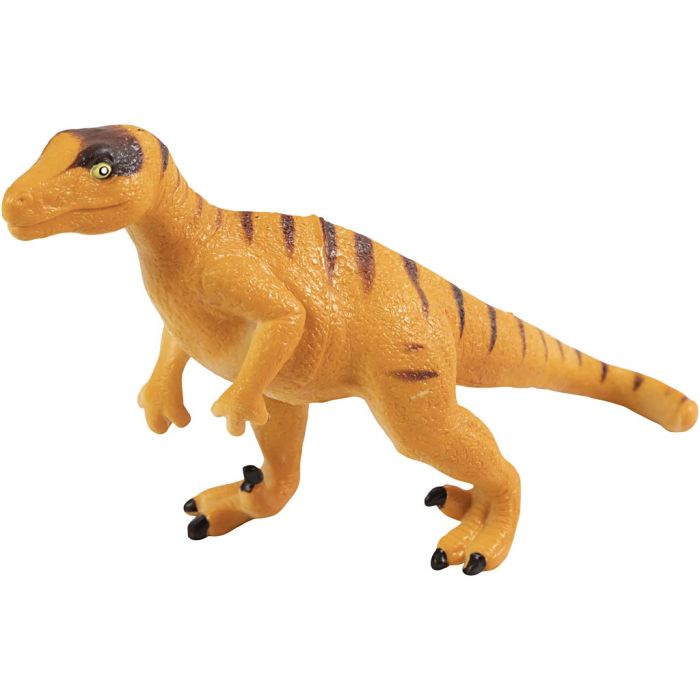 Jumbo Dinosaur, Raptor, H: 10,5 cm, 1 pc