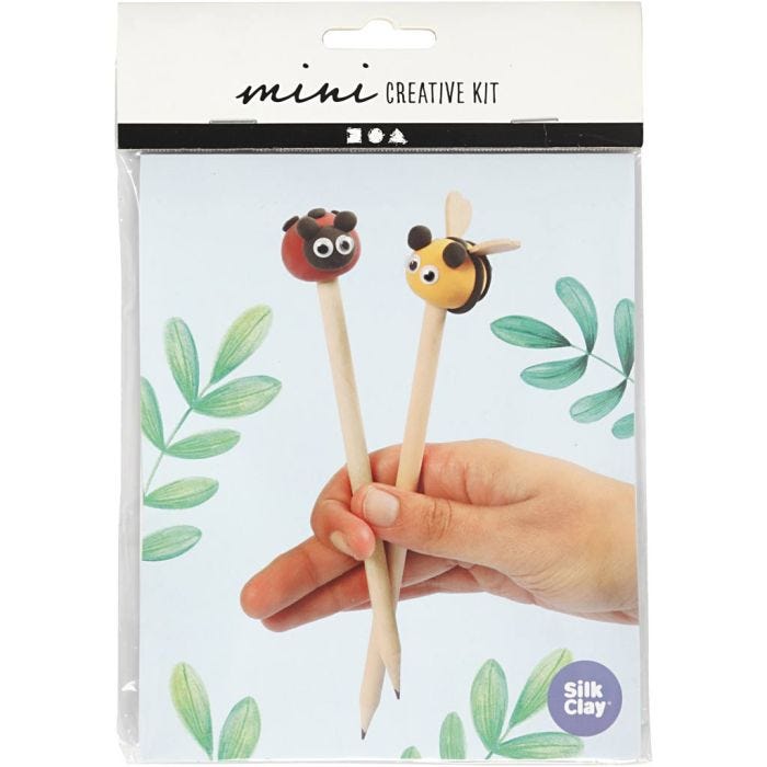 Mini Craft Kit, pencil tops, 1 pack