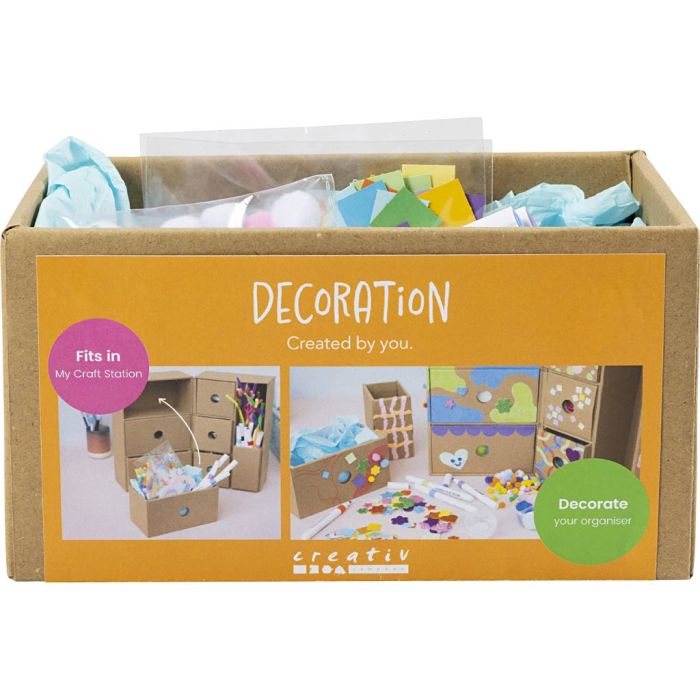 My Craft Station Decoration, assorted colours, 1 pack
