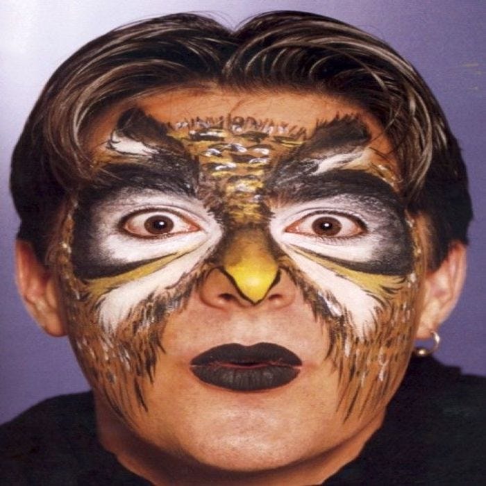 Set de maquillage pour le visage avec les couleurs de base pour animaux
