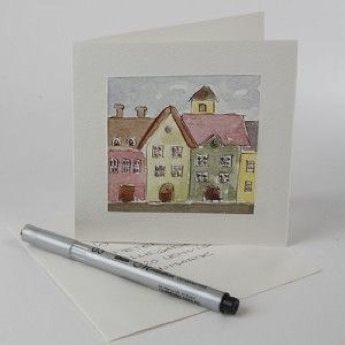 A Watercolor Greeting Card