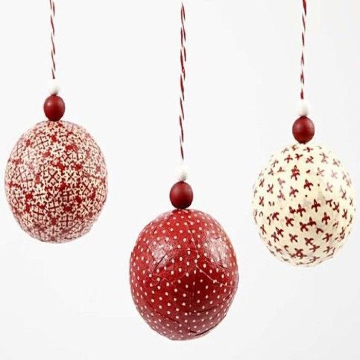 Baubles with Vivi Gade Fabric