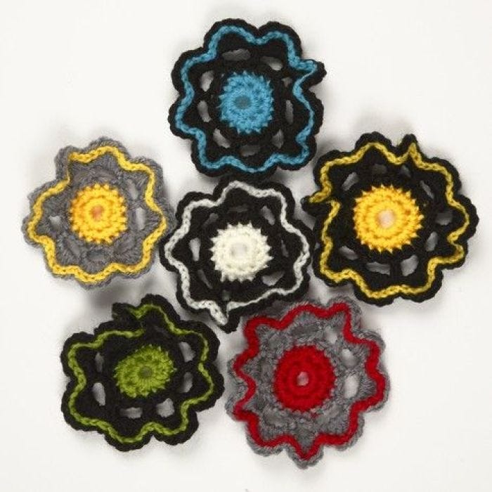 Crocheted Flowers