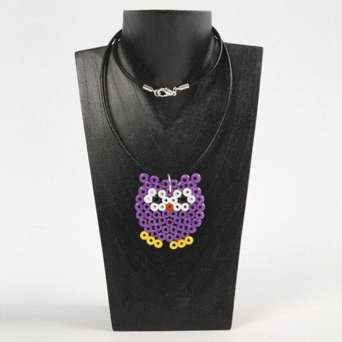 A Necklace with a Bead Pendant