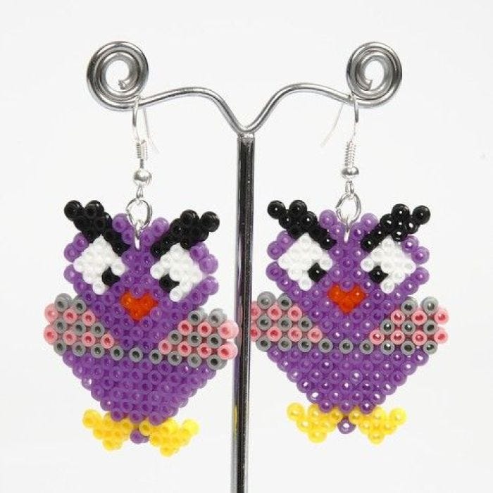 Earrings made from Mini Beads