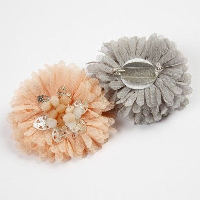 A Brooch with Carnations