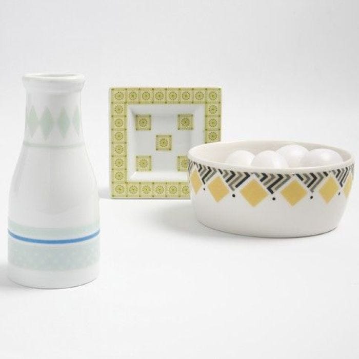 Masking Tape on Porcelain