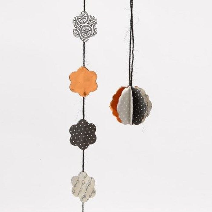 Hanging Decorations using a Fiskars Die