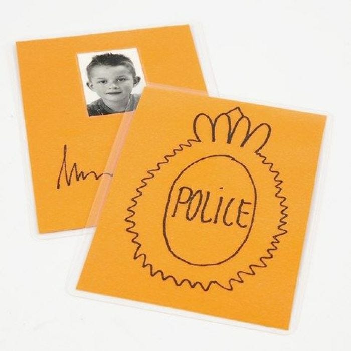 A fun pretend Police Badge